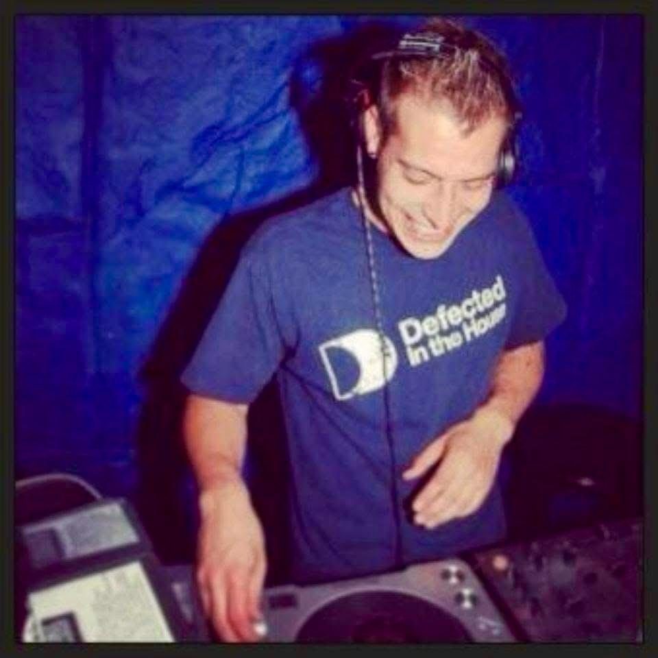 Lazy G behind the decks